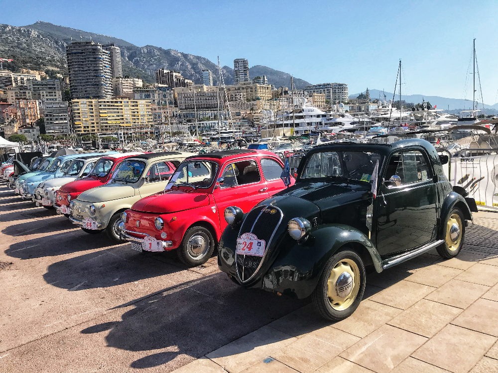 5th International Gathering of Historic Fiat 500 of Monaco