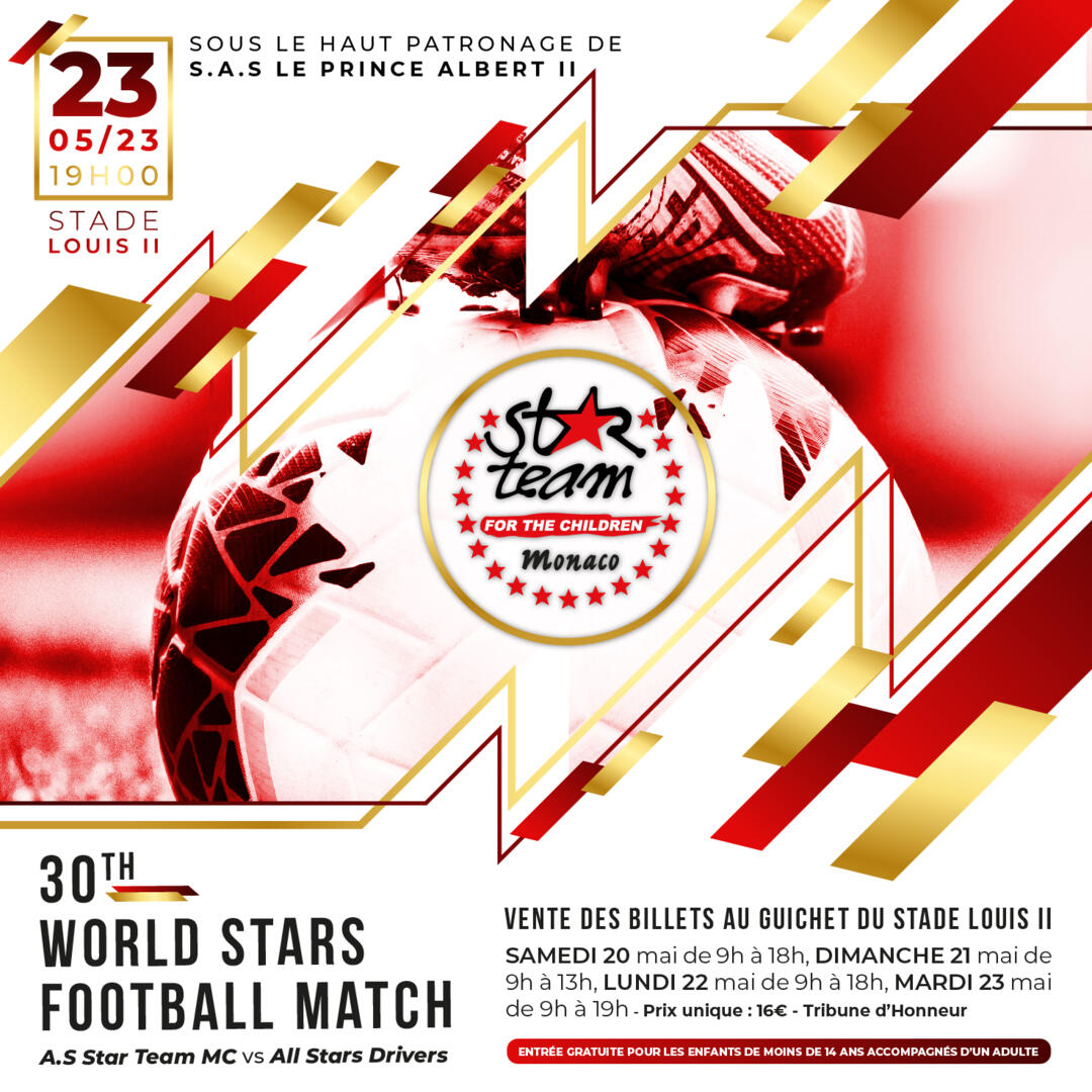Charity Event - "30th World Stars Football Match"