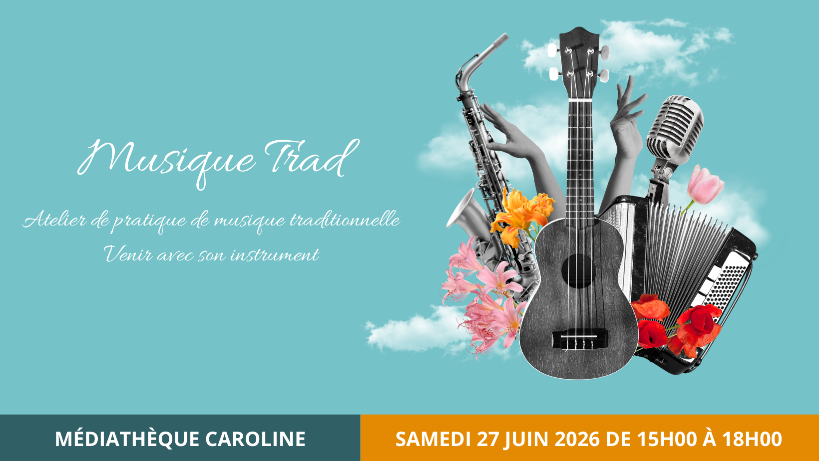 Atelier de pratique de musique traditionnelle