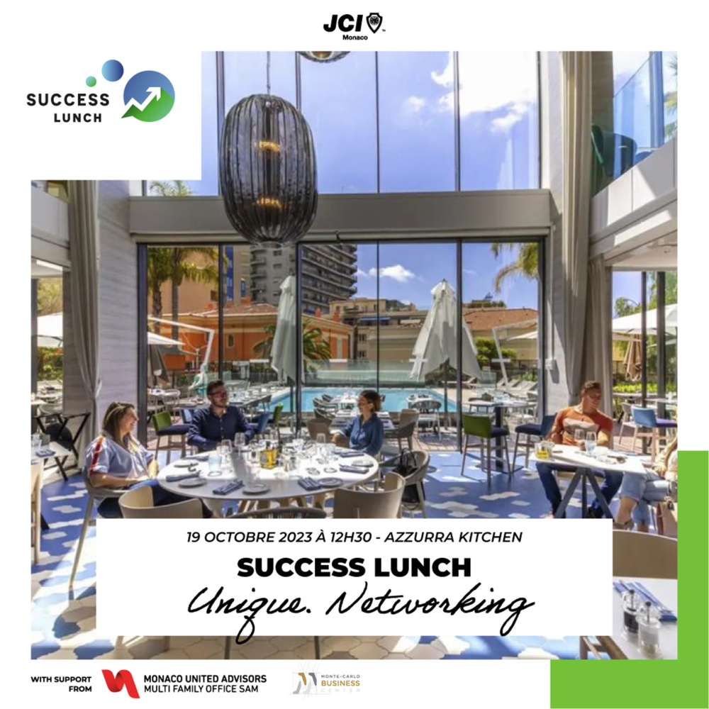 Success Lunch JCE Monaco