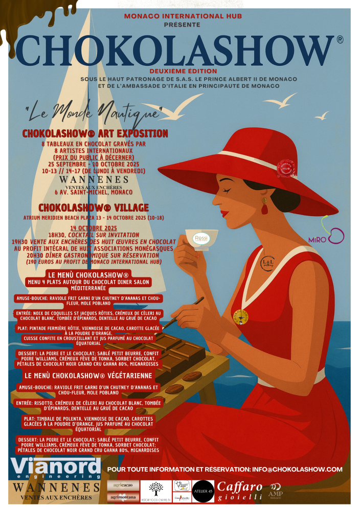 CHOKOLASHOW® 2025 (second edition)– A unique event blending art, chocolate and solidarity