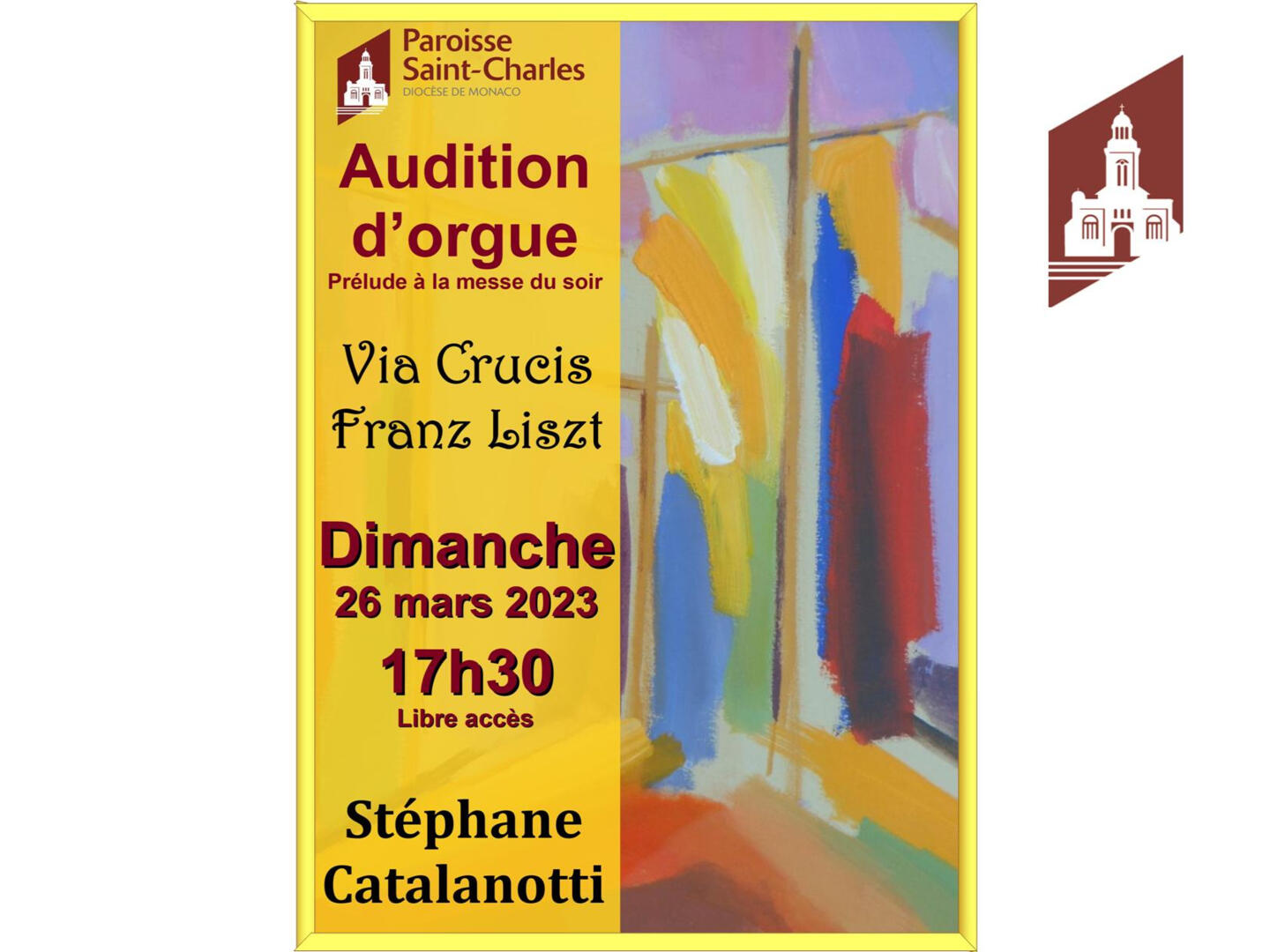 Prélude à la messe de 18h30