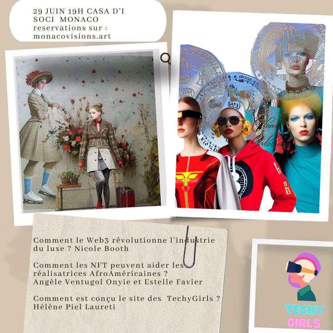 Conference - "TechyGirls, the women's collective created by MonacoVisions"