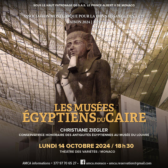 Conférence - "Les musées égyptiens du Caire"