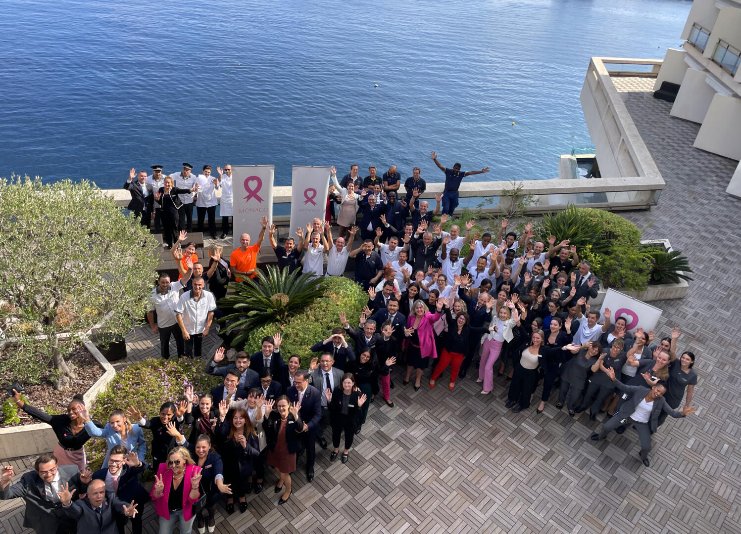 Octobre Rose au Fairmont Monte Carlo