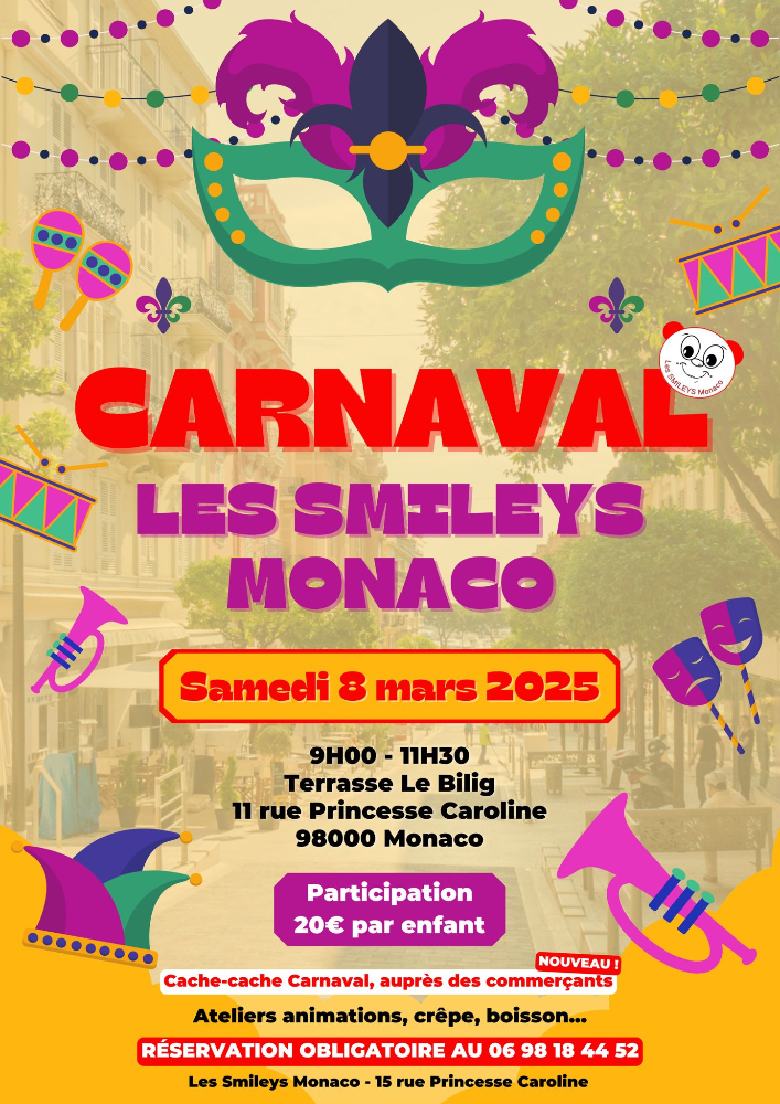 Carnaval Les Smileys Monaco