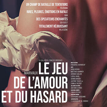 Théâtre - "Le Jeu de l’Amour et du Hasard"