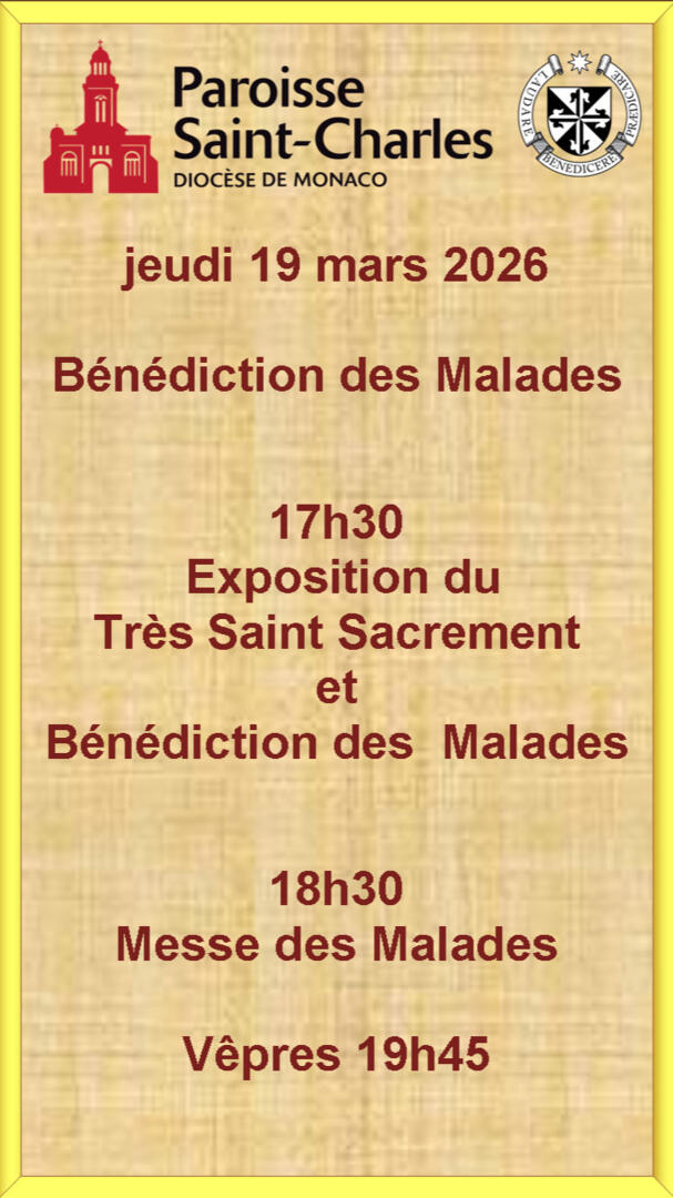 Bénédiction des Malades