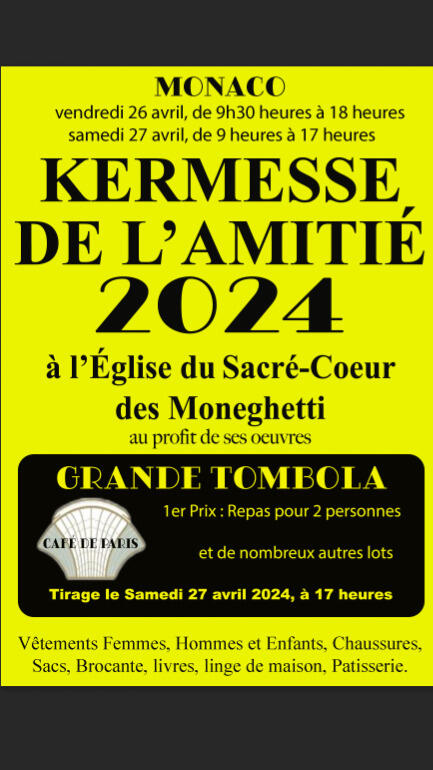 KERMESSE DE L'AMITIÉ 2024