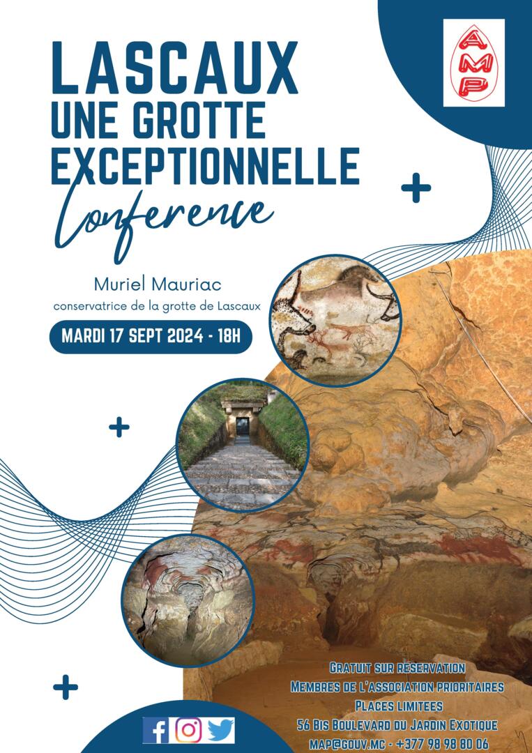 Conférence - "Lascaux, une grotte exceptionnelle"