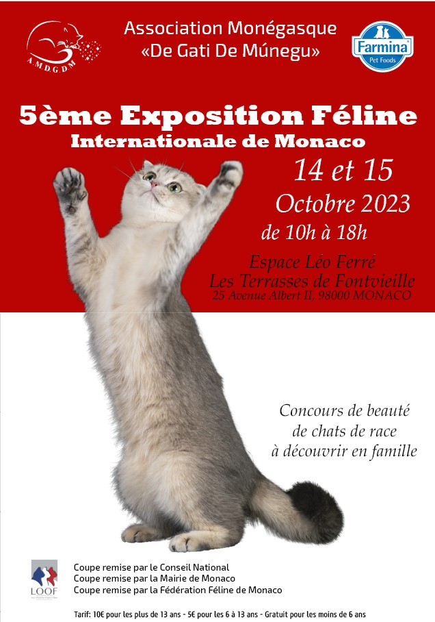 5th Exposition Féline Internationale de Monaco
