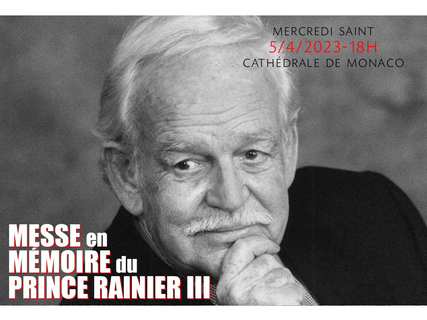 Messe en mémoire du Prince Rainier III