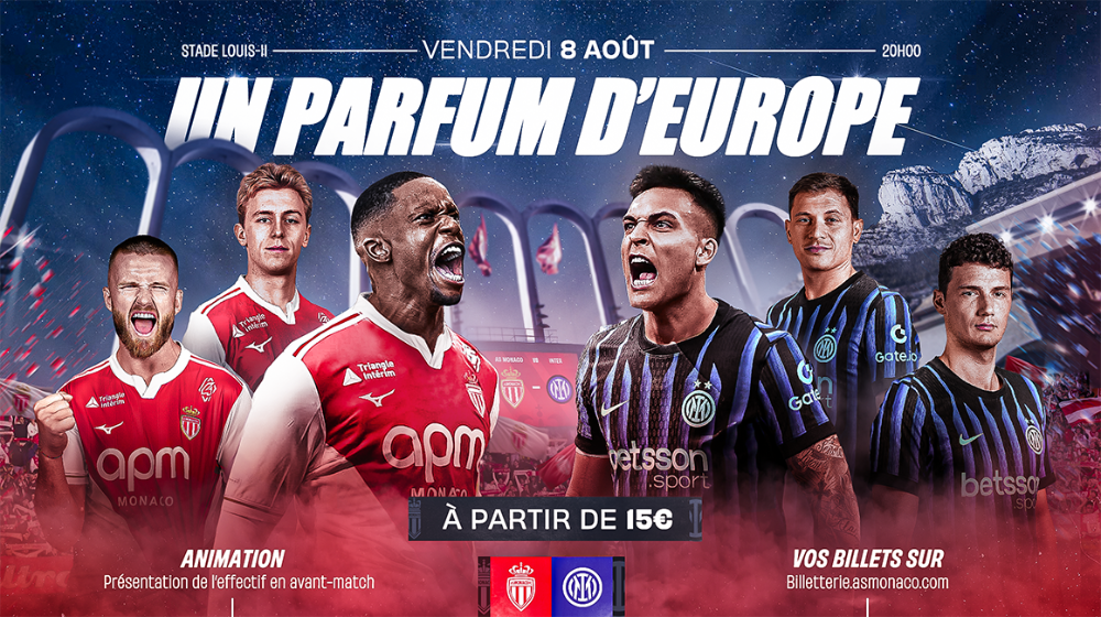Match de préparation : AS Monaco face à l'Inter Milan
