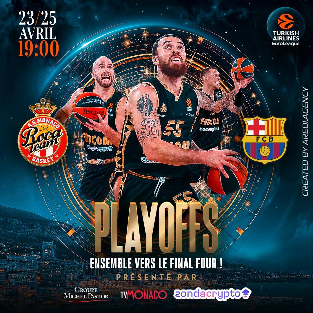 Turkish Airlines EuroLeague - "AS Monaco - Barcelone"