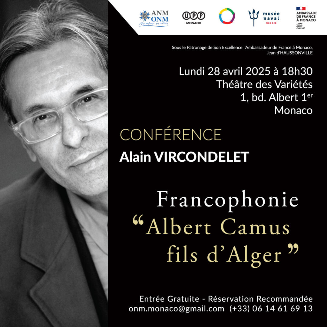 Conférence - "Alain VIRCONDELET"