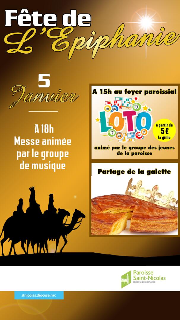 LOTO ET GATEAU DES ROIS