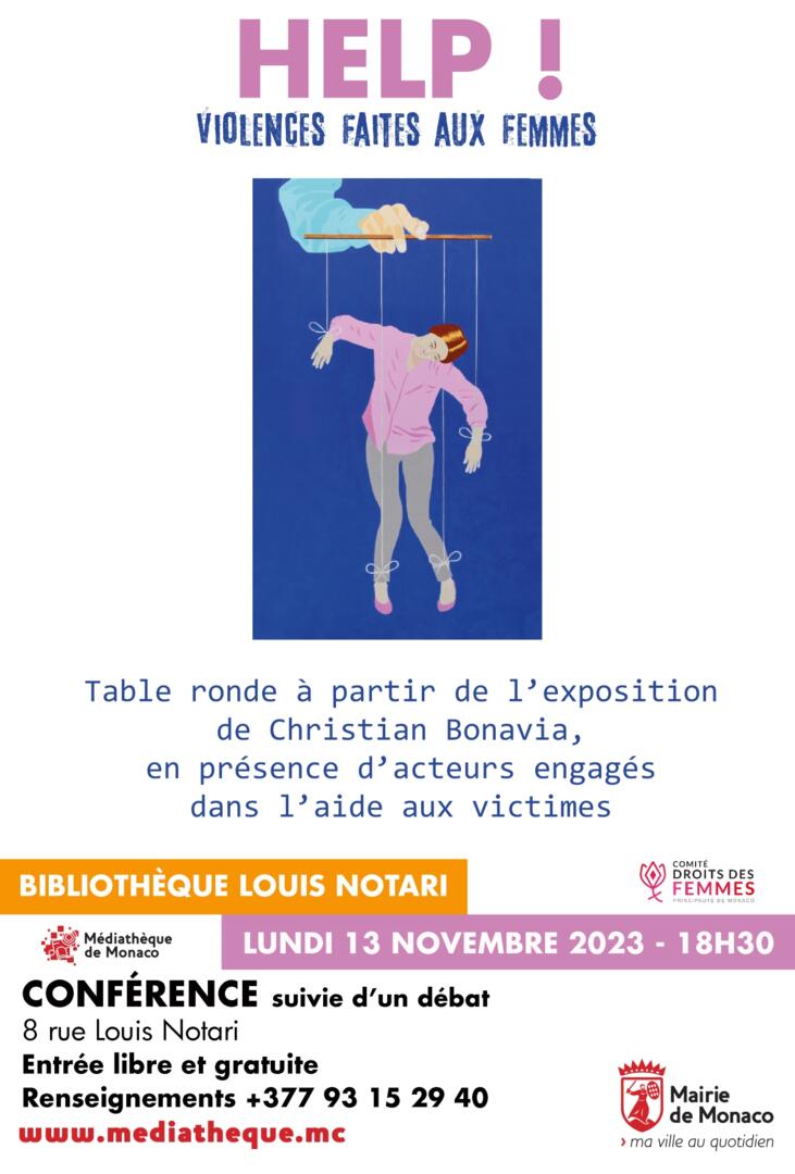 Conférence - "HELP! Violences faites aux femmes"