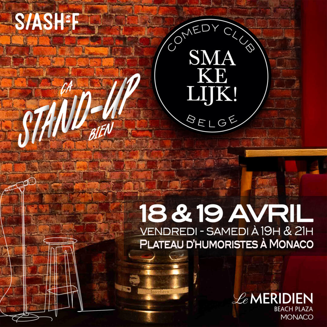 Show - "STAND-UP AU SMAKELIJK! COMEDY CLUB"