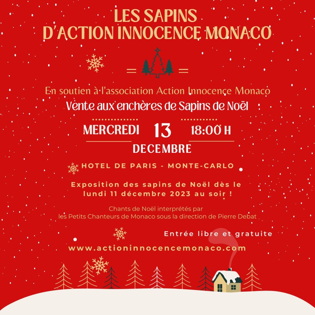 Caritatif - "Les Sapins d'Action Innocence"