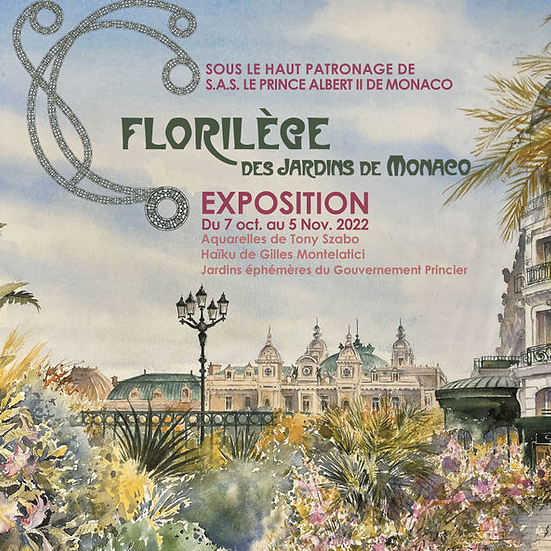 Exhibition "Florilège des Jardins de Monaco" - 5 november 2022 - La Maison de France à Monaco
