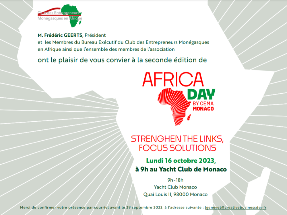 Seconde édition de l'AFRICA DAY