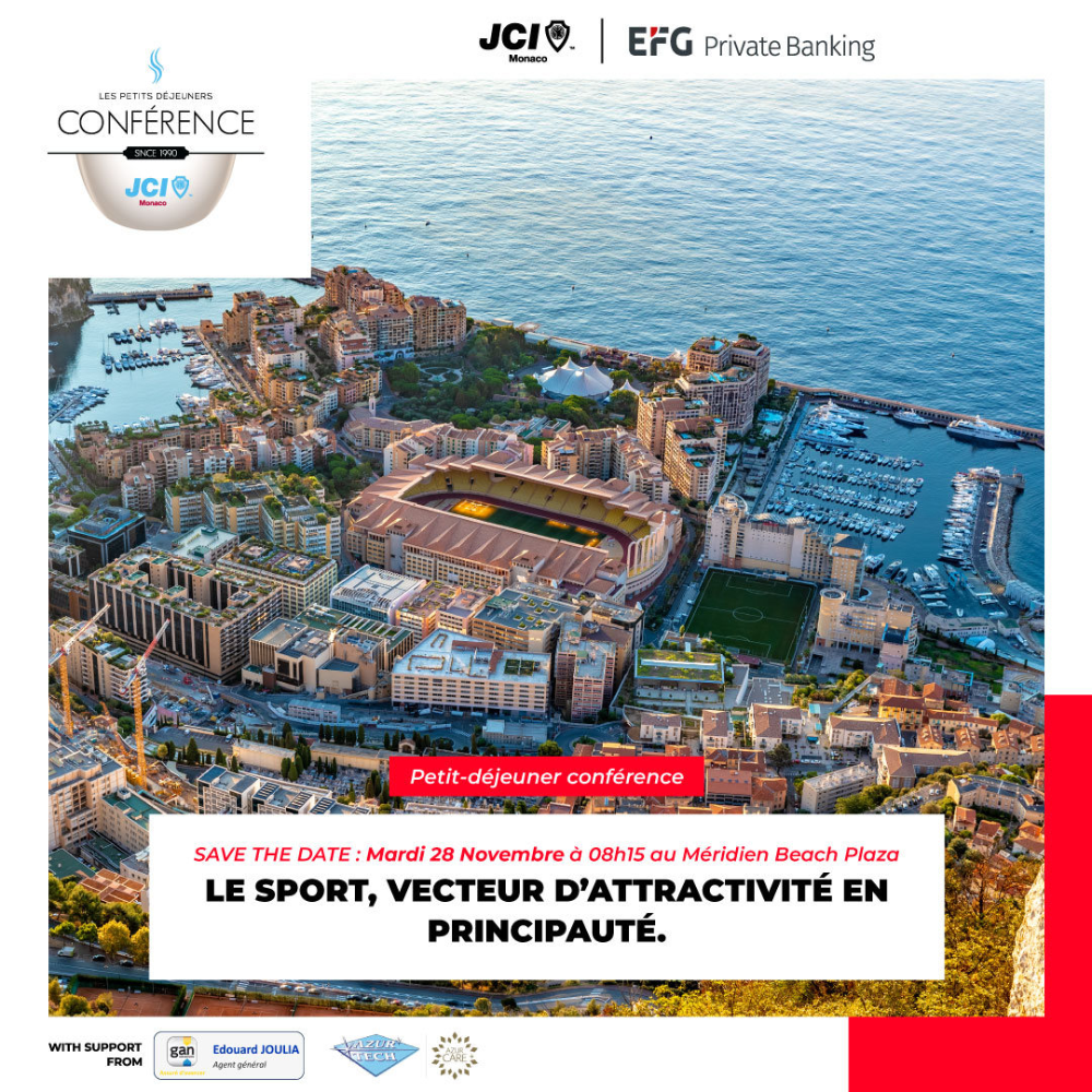 Petit déjeuner Conférence «Le sport, vecteur d’attractivité en Principauté»