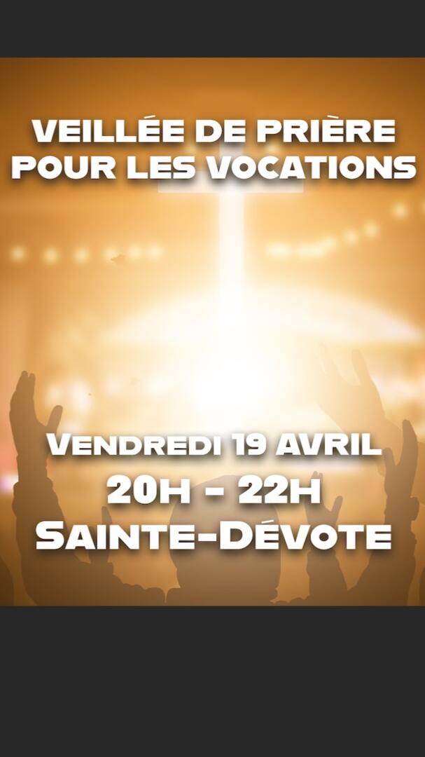 Veillée de prière pour les vocations