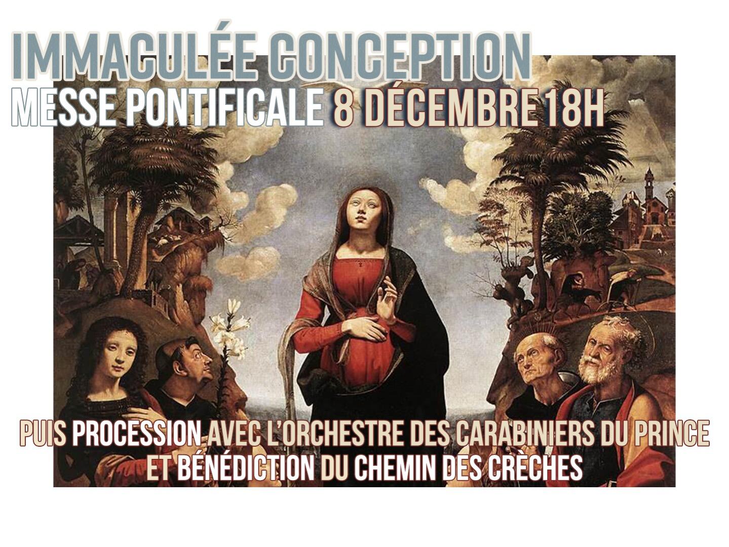 Fête de l'Immaculée Conception