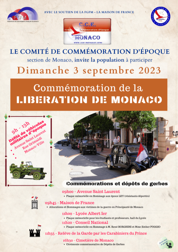 Commemoration of the Liberation of Monaco