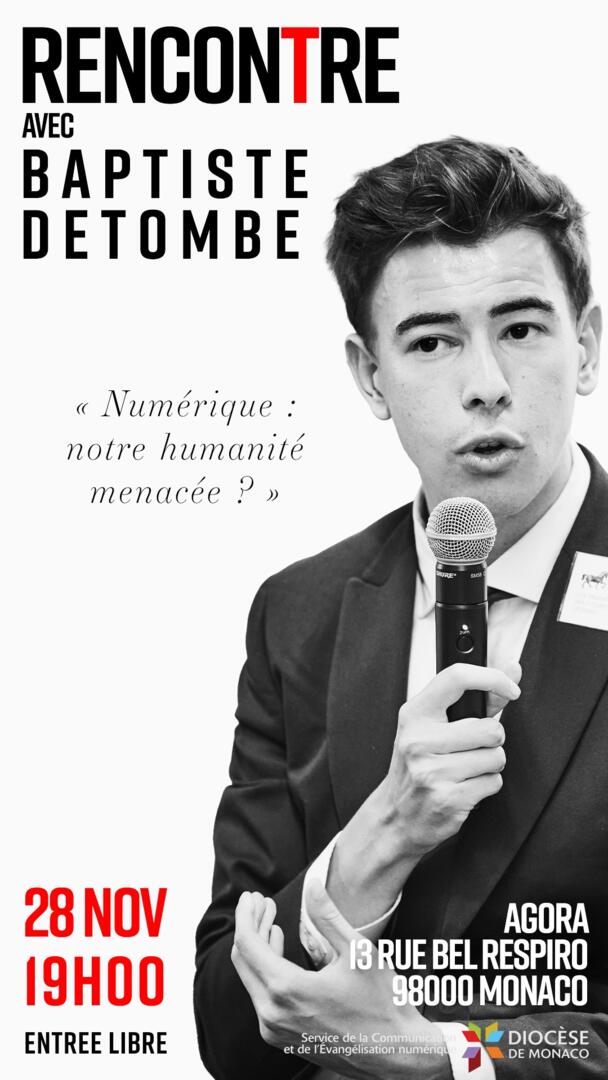 "Rencontre" avec Baptiste Detombe