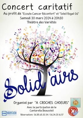 Concert caritatif - "Solid'airs"