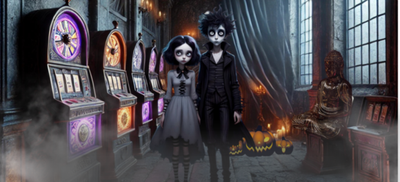 A lucky Halloween at the Casino Café de Paris