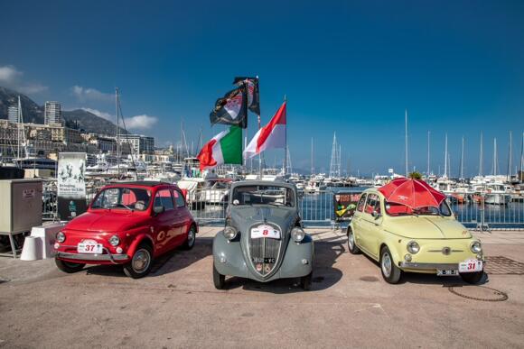 5th International Gathering of Historic Fiat 500 of Monaco 3/4
