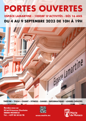 Semaine portes ouvertes Espace Lamartine