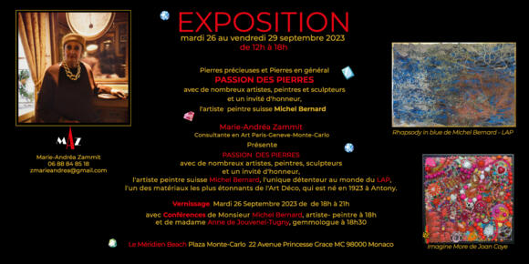 Exhibition - "Passion des Pierres" 2/2