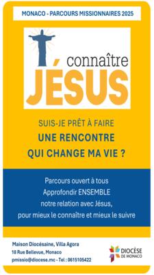 Parcours Missionnaire Connaitre Jésus