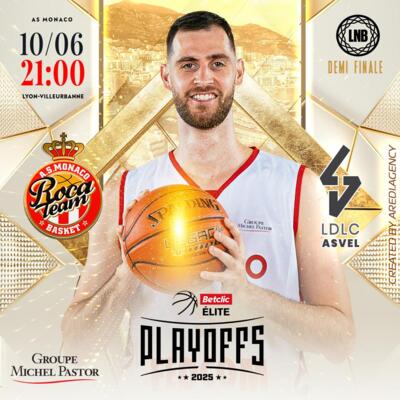 Betclic Elite Basketball - "AS Monaco - Bourg-en-Bresse"