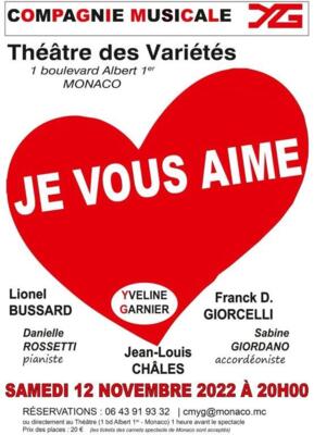 Theatre - "Je vous aime"