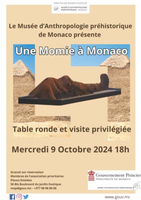 Table ronde - "Une Momie à Monaco"