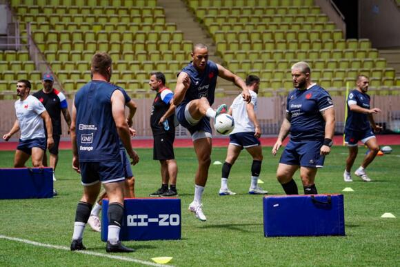 Allenamento del XV de France 2/4