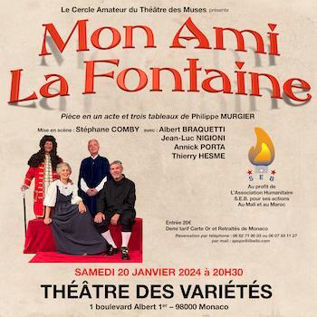 Théâtre - "Mon Ami La Fontaine"