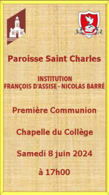 Première Communion Collège FANB