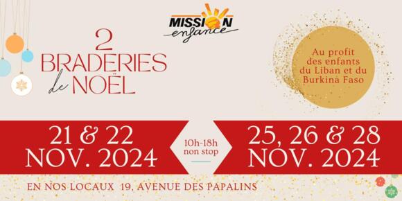 Braderie - "Mission Enfance" 2/2
