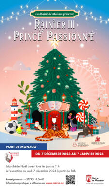 Village de Noël « Rainier III, Prince Passionné » 2/2