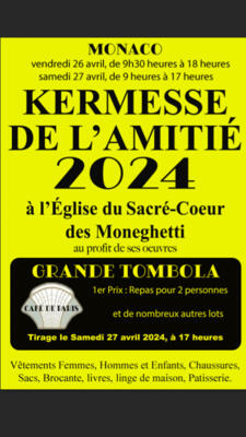 KERMESSE DE L'AMITIÉ 2024