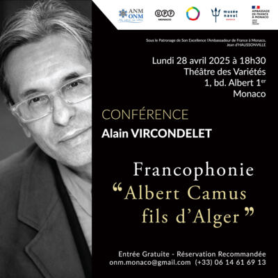 Conférence - "Alain VIRCONDELET"