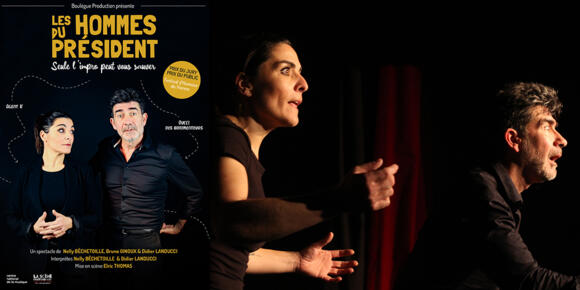 Théâtre - "Les hommes du président" 2/2