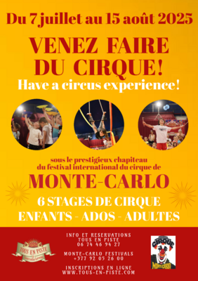 HAVE A CIRCUS EEXPERIENCE