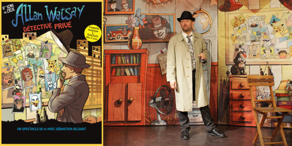 Théâtre - "Allan Watsay, détective privé" 2/2