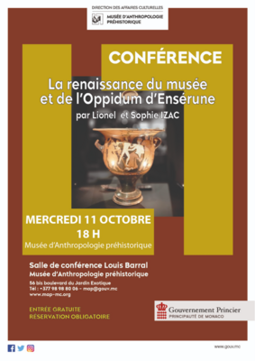 Conférence « La renaissance du musée et de l’Oppidum d’Ensérune (Nissan-Lez-Ensérune, Hérault) »
